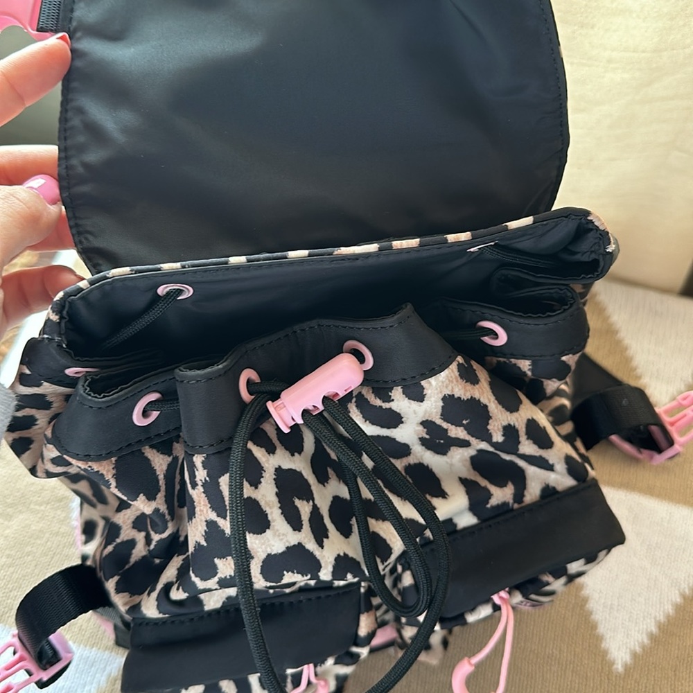 Ganni Leopard Mini Backpack - Picture 6 of 7